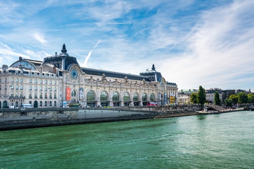 Musee d'Orsay in Paris France